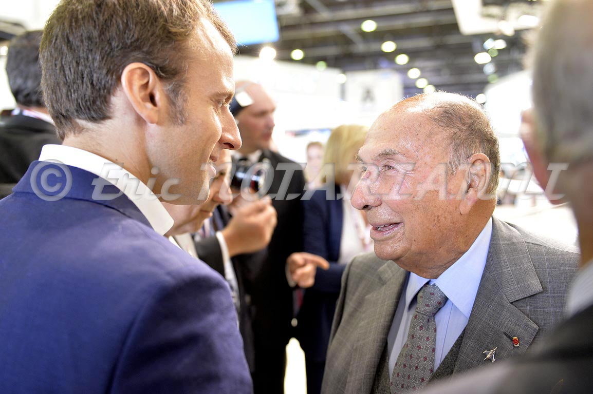 Macron au salon du Bourget