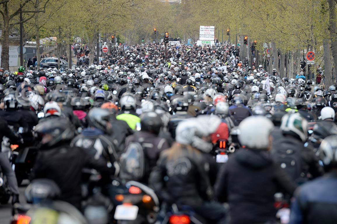 manif motards